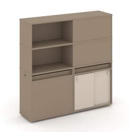 Набор 21 Тумба двойная с надставкой ES.NB.2V-21